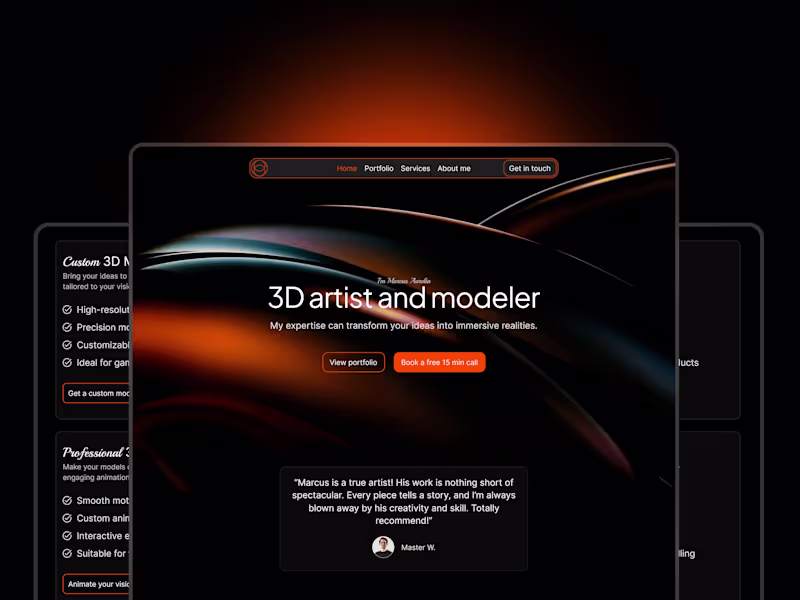 Cover image for Framer website design and development