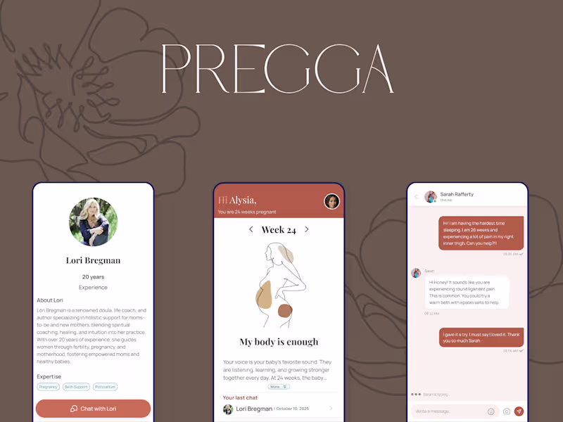 Cover image for Pregga | Maternal Health Support App