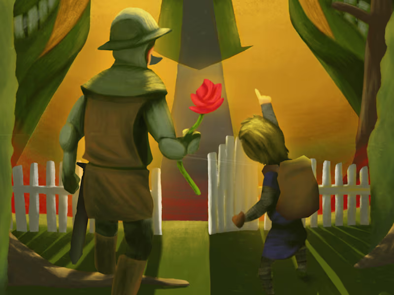 Cover image for The Garden Maze - Book Cover