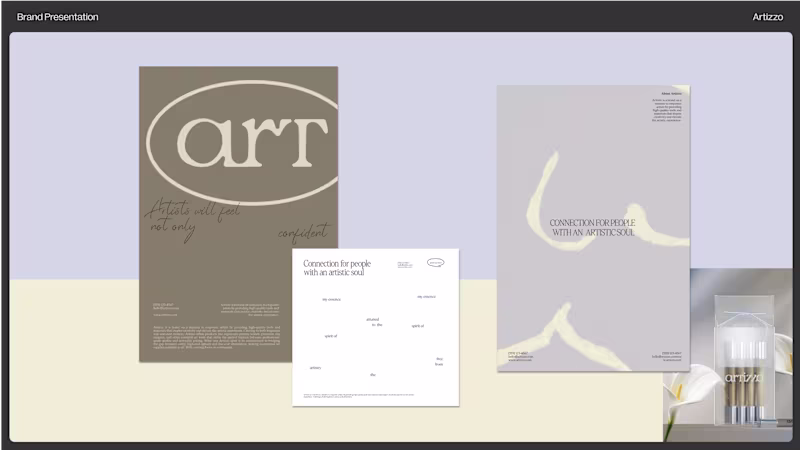 Cover image for Artizzo - Visual Identity & Packaging Design