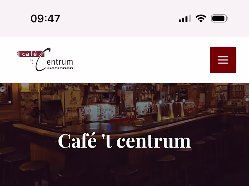 Cover image for Home - Cafe het centrum