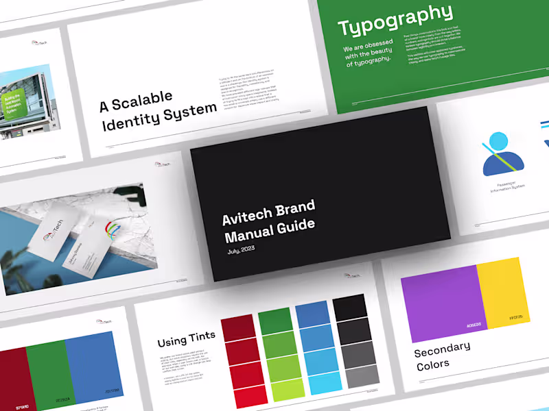 Cover image for Avitech Brand Guideline