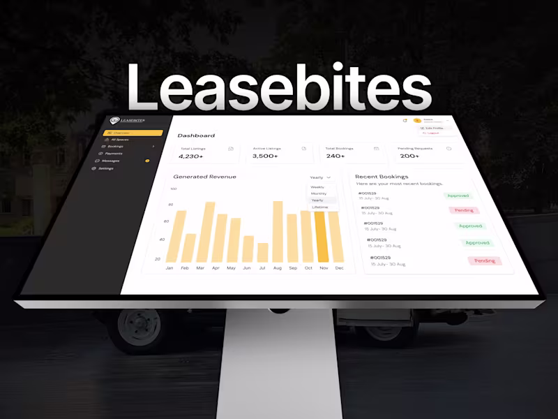 Cover image for Space Rental Marketplace — Web & Mobile Design
