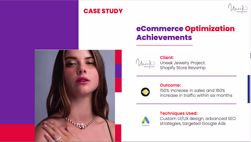 Cover image for Ecommerce Case Study improvements