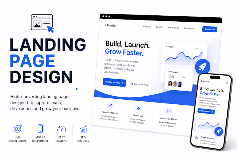 Cover image for Landing Page Design