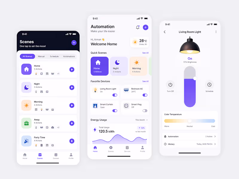 Cover image for Smart Home Automation App