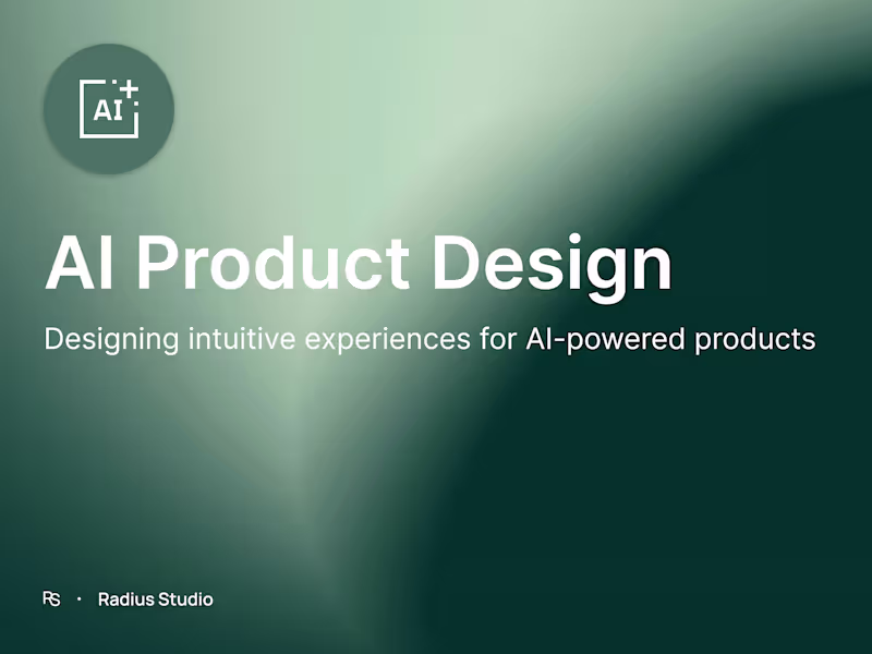 Cover image for AI Product Design