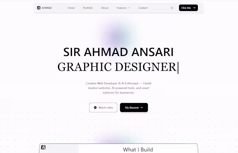 Cover image for Responsive Portfolio Website with HTML,