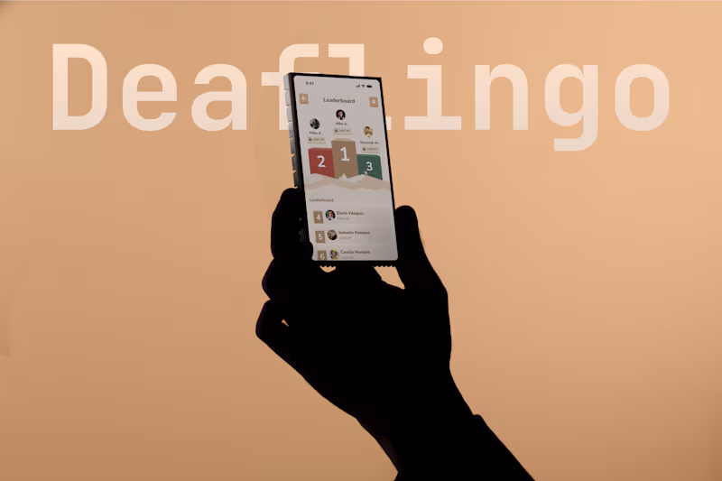 Cover image for DeafLingo Mobile App - Case Study