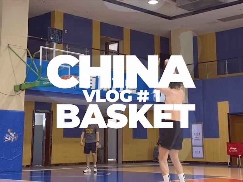 Cover image for Vlog "Basketball China"
