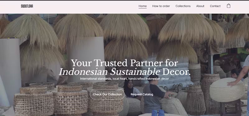 Cover image for Sudutloka — Home Decor Export