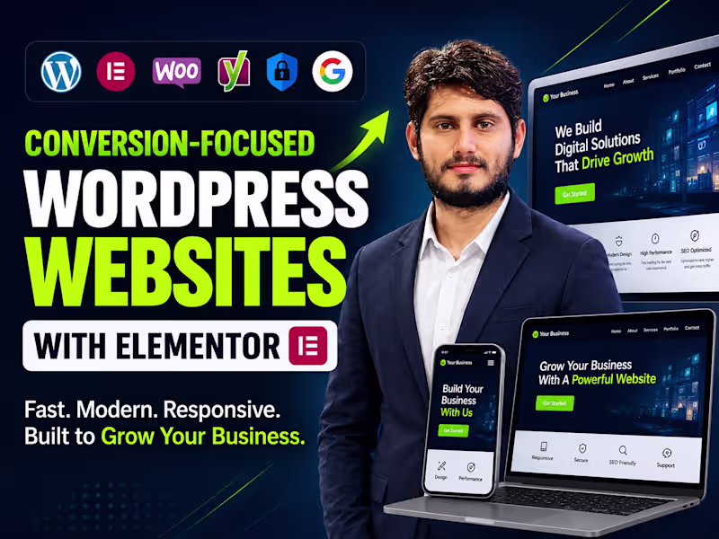 Cover image for For Growing Businesses WordPress Websites That Generate Leads