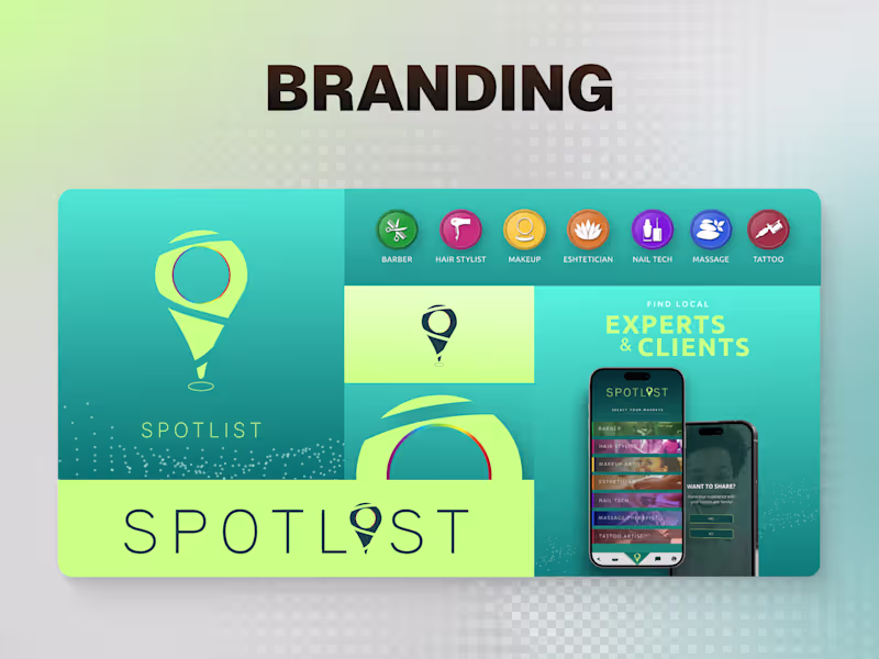 Cover image for Spotlist — Brand System & Visual Identity