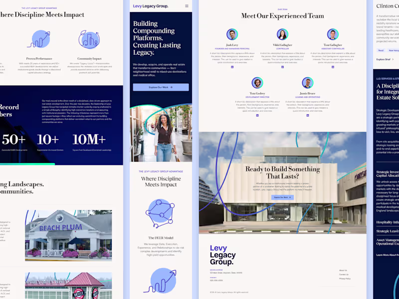 Cover image for Levy Legacy - Branding
