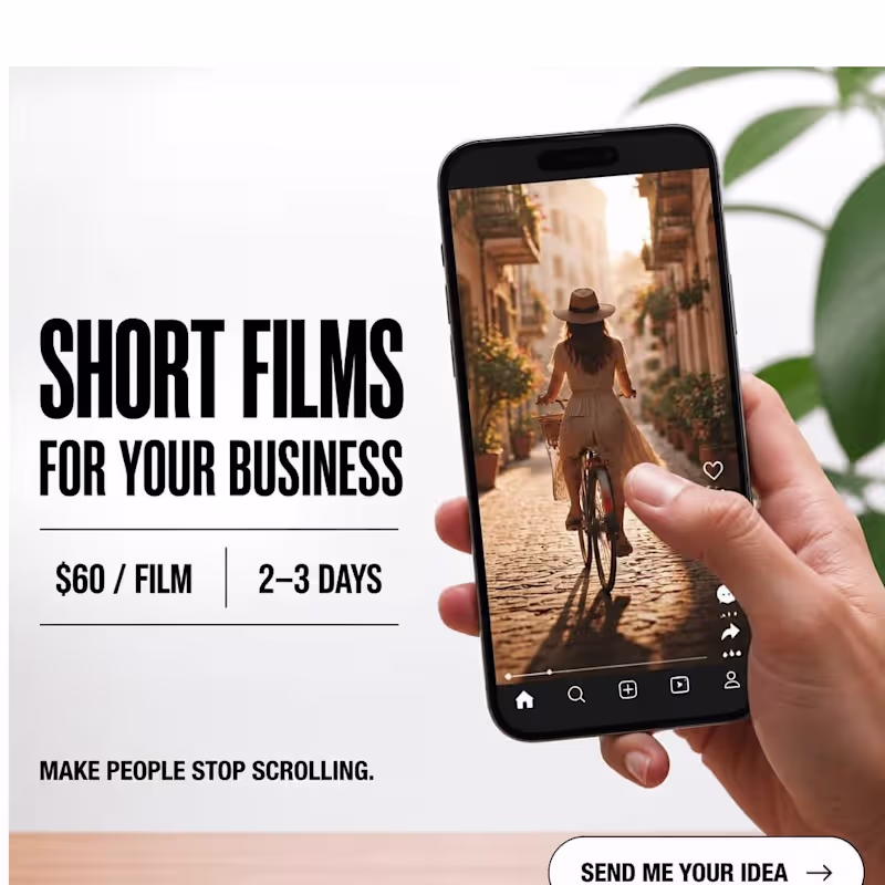 Cover image for 700+ short films created in 1.5 years. Get your short.