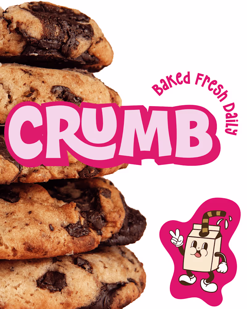 Cover image for CRUMB: Brand Identity, Packaging