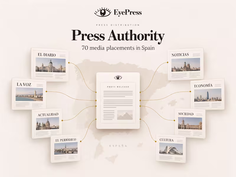 Cover image for Press Release Distribution in Spain,