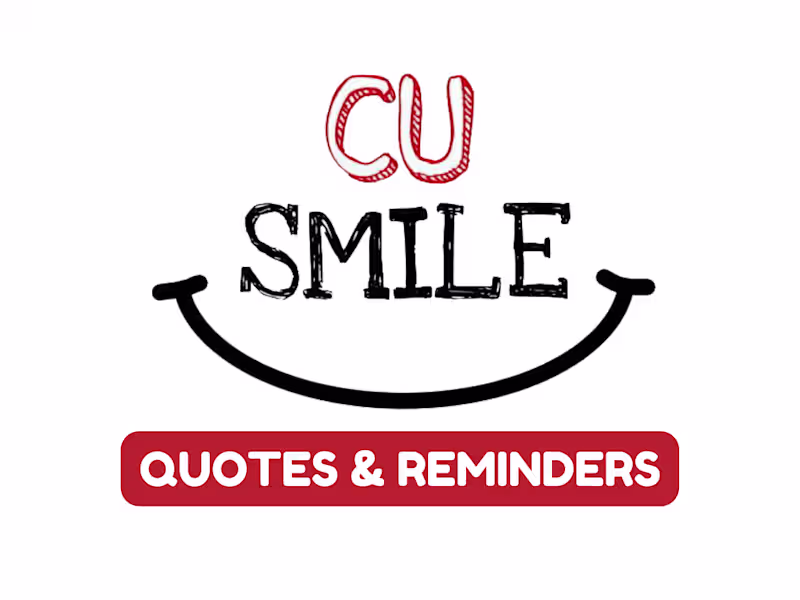 Cover image for CU Smile - Quotes