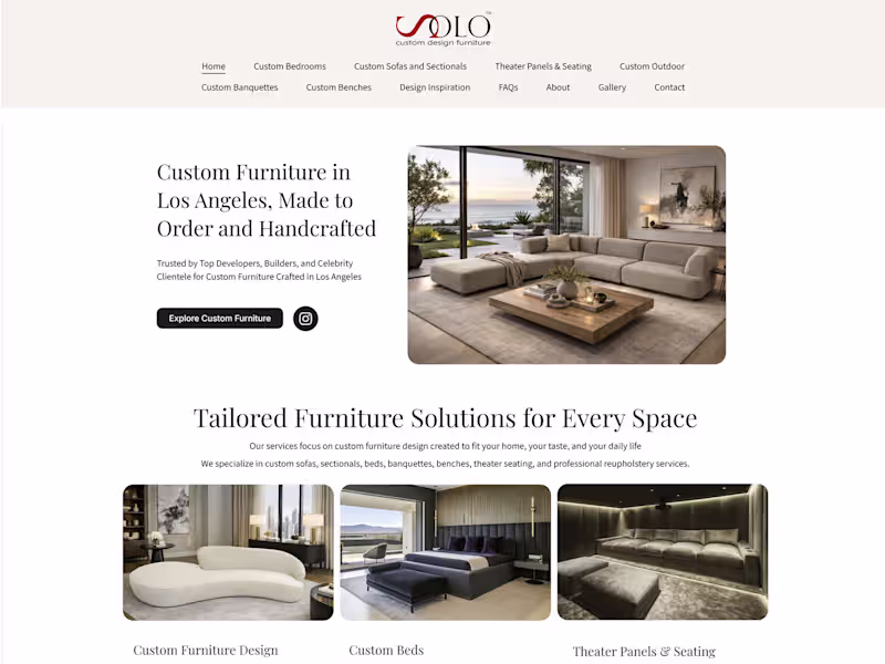 Cover image for Solo Home Decor is a
