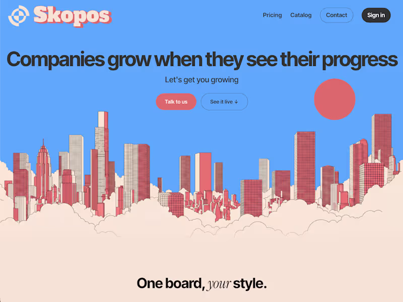 Cover image for Development of Skopos Dashboard App