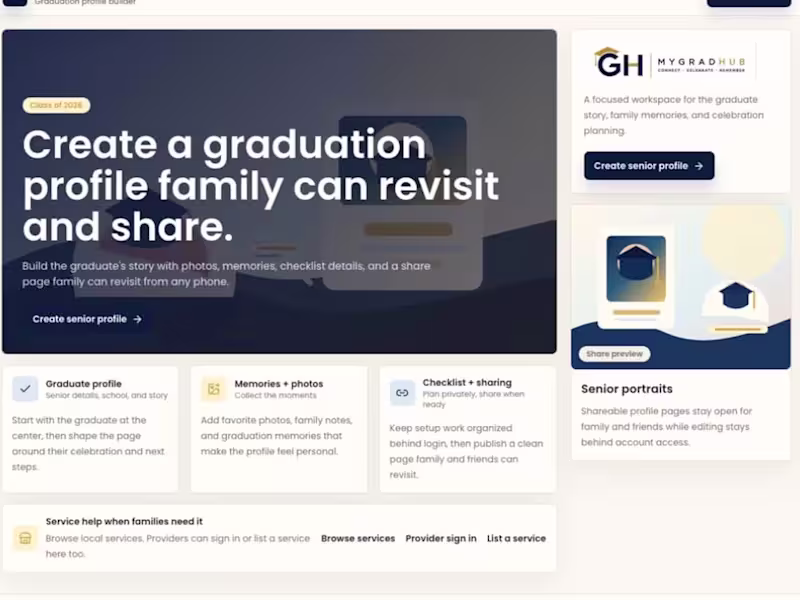 Cover image for MyGradHub: Graduation Platform Launch