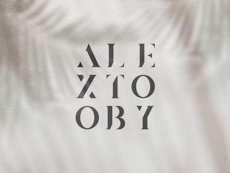 Cover image for Alex Tooby