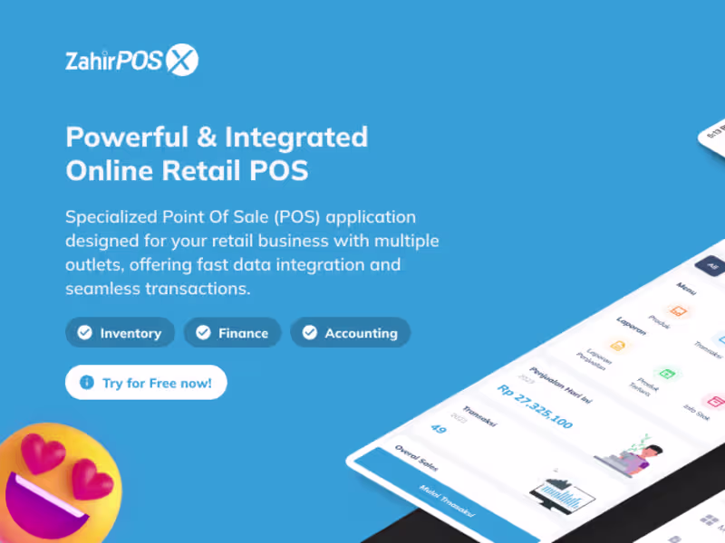Cover image for Zahir POSX: Retail Cashier App