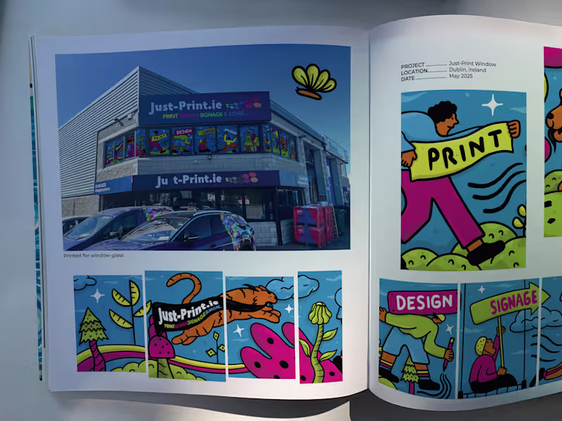 Cover image for JUST-PRINT GRAPHIC WINDOW
