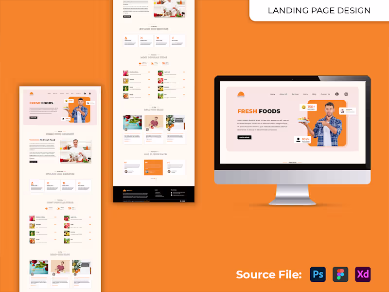 Cover image for Landing Page Design