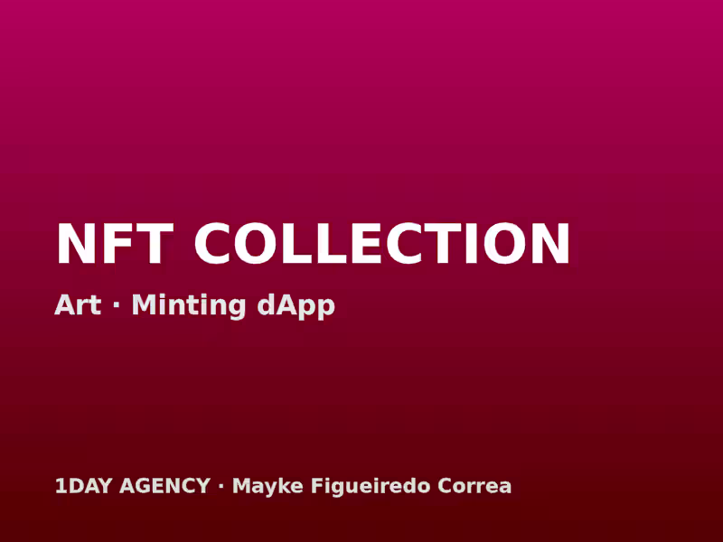 Cover image for NFT Collection & Minting dApp