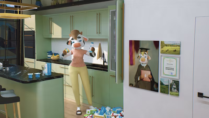 Cover image for Mila The Cow