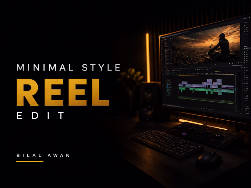 Cover image for Minimal, clean, and engaging reel