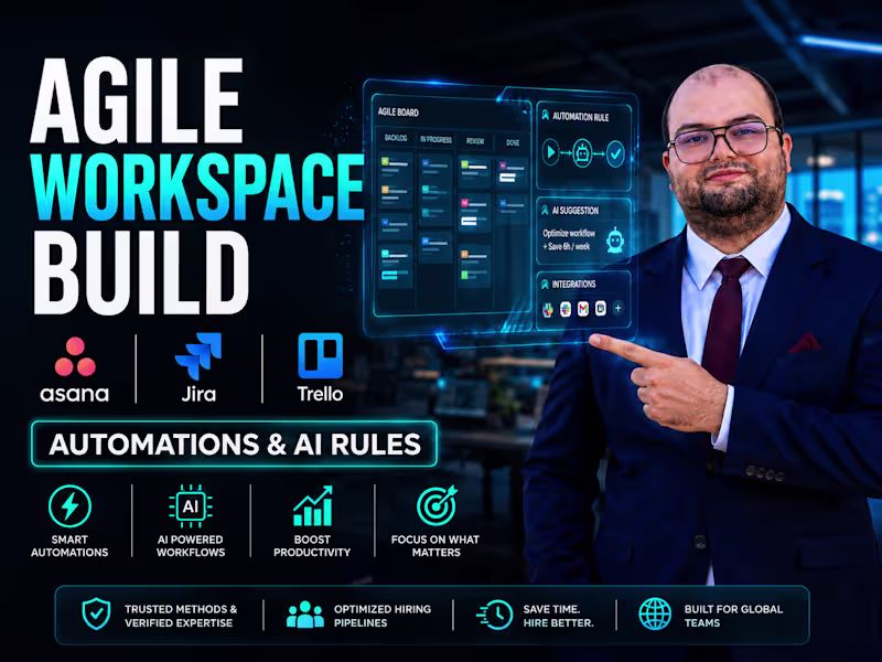 Cover image for Custom Asana Workspace Architecture & Workflow Automation