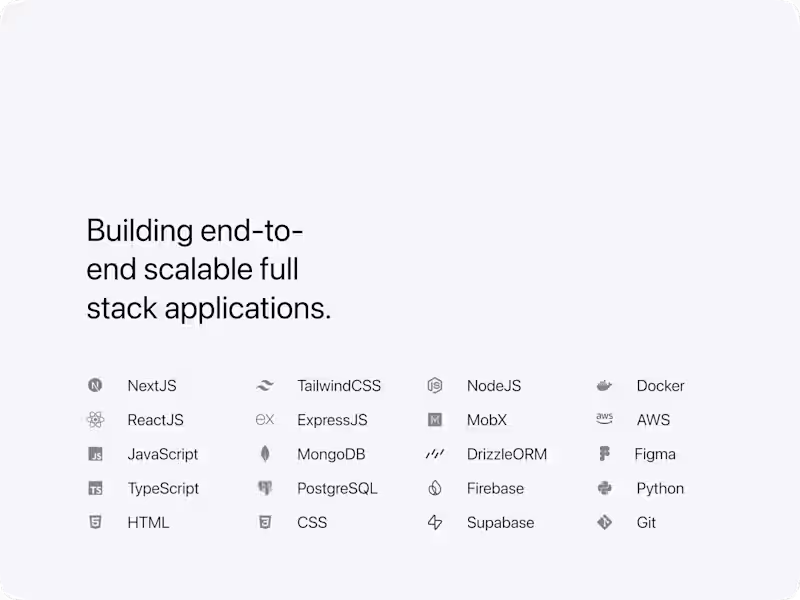 Cover image for Full Stack Development