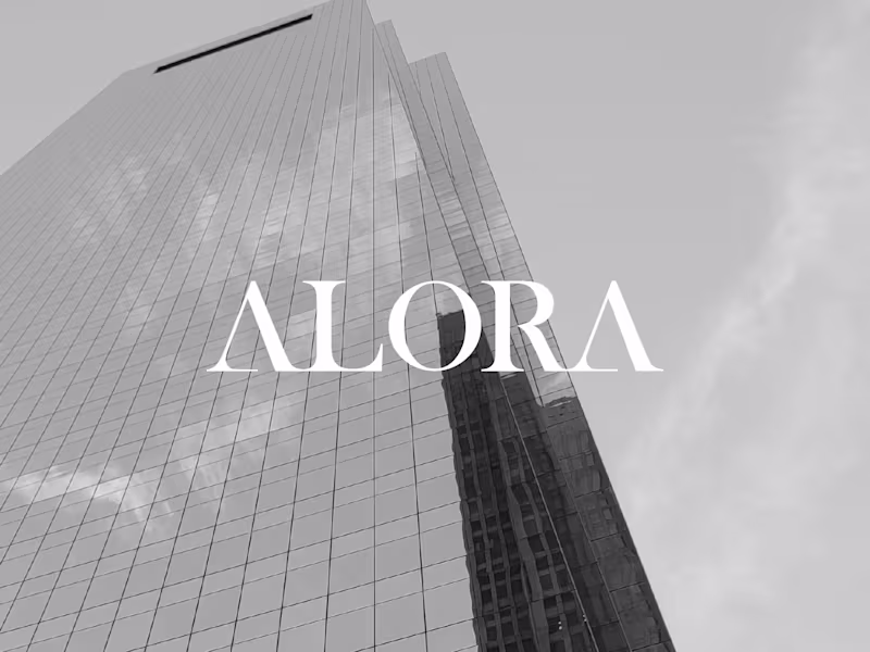 Cover image for ALORA is a branding project