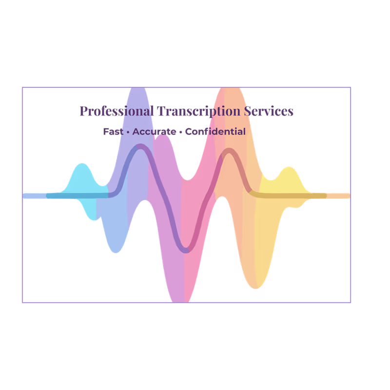 Cover image for Accurate, confidentiality‑focused transcription with clean