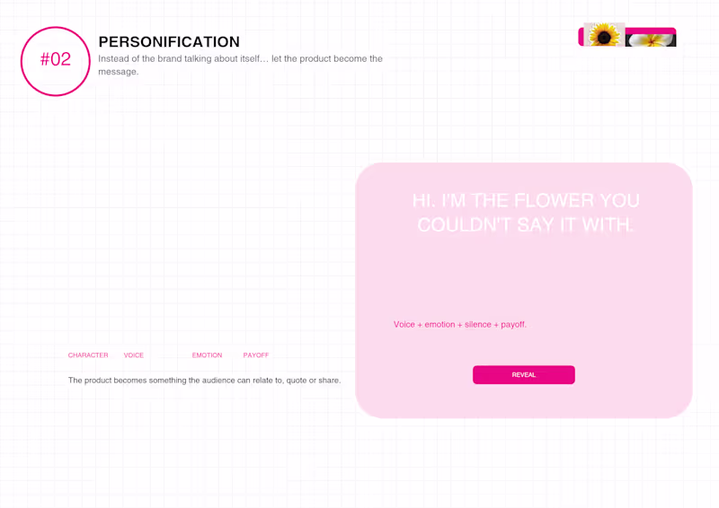 Cover image for Case study flower - More than just a flower