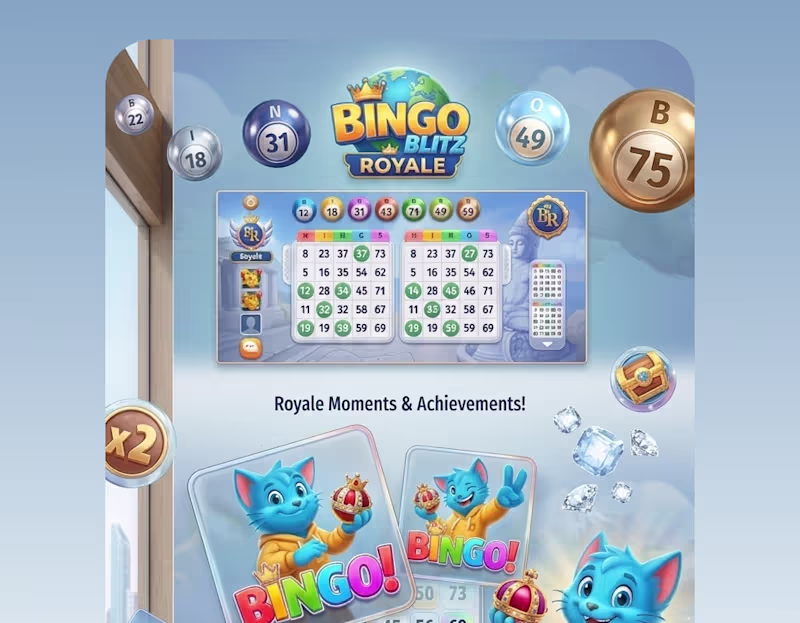 Cover image for Bingo Blitz Royale Vibrant Mobile