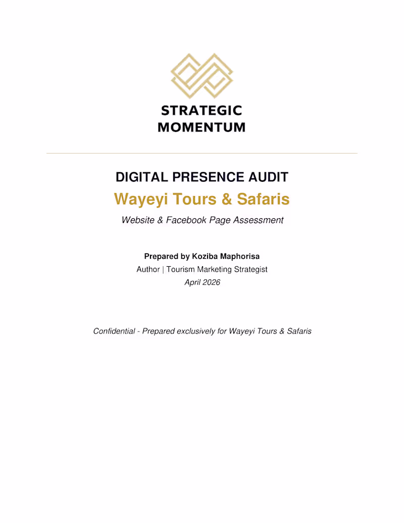 Cover image for A thought-leadership piece examining tourism