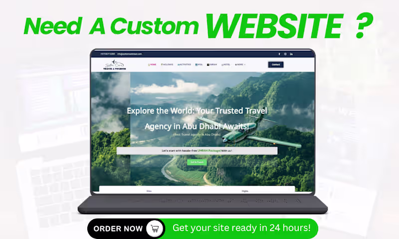 Cover image for Custom WordPress Website for Your Business Growth