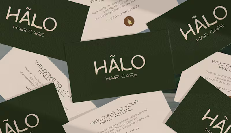 Cover image for HALO - Haircare Brand Identity