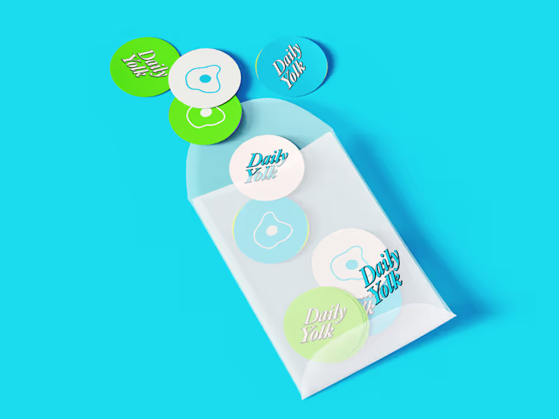 Cover image for Daily Yolk Brand Identity Project