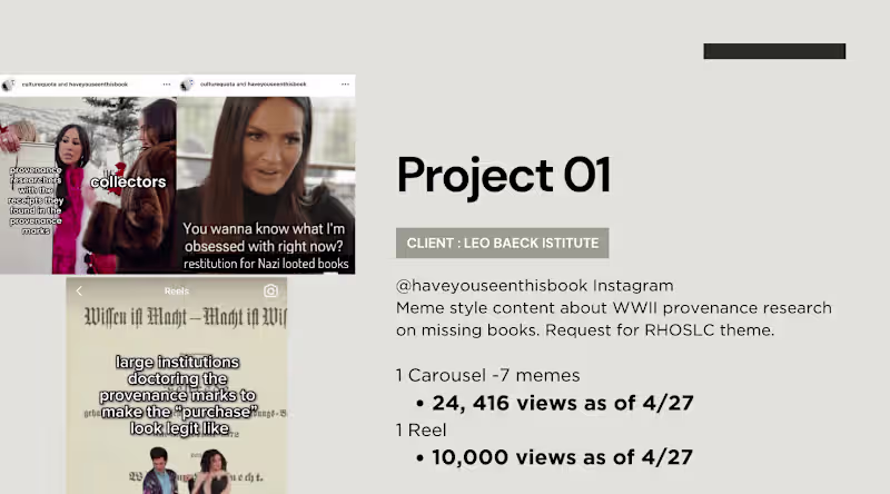 Cover image for Leo Baeck Institute Bespoke Content
