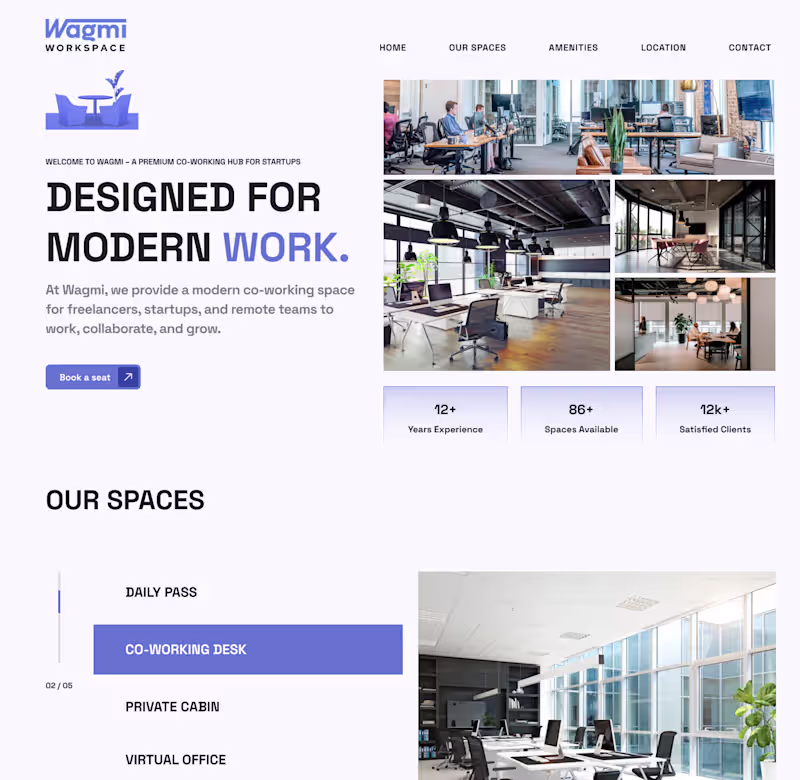 Cover image for The client needed a modern,