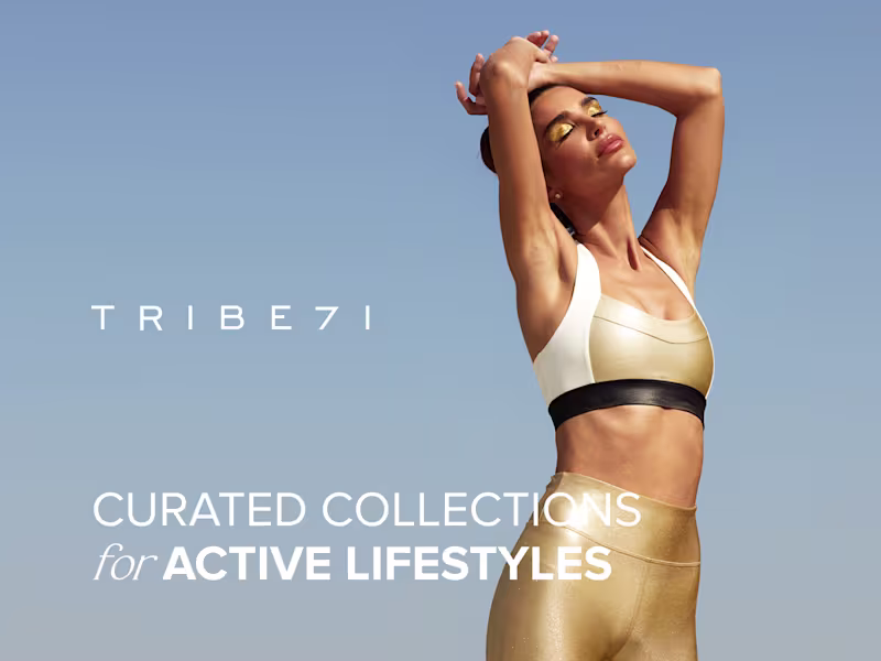 Cover image for TRIBE71 - ecommerce ux ui design