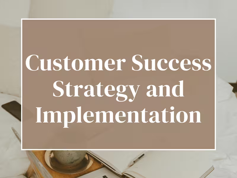 Cover image for Customer Success 📈