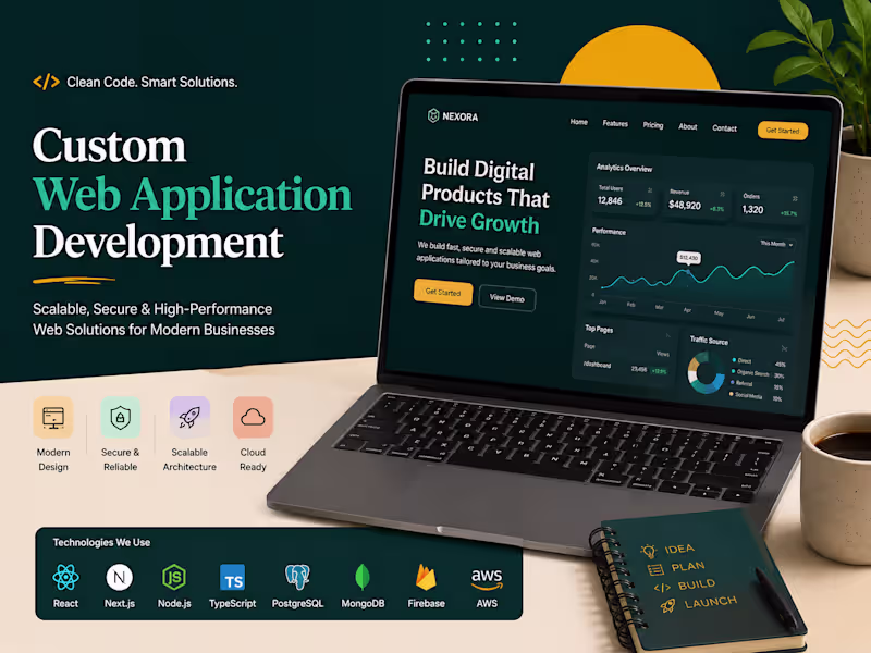 Cover image for Custom Web Application Development