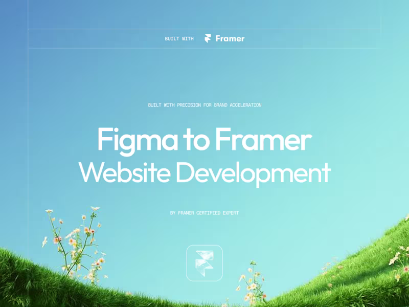 Cover image for Figma to Framer Website Development