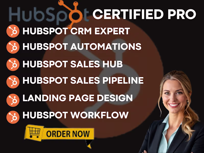 Cover image for HubSpot CRM Setup, Pipeline Automation & Workflows | HubSpot Exp