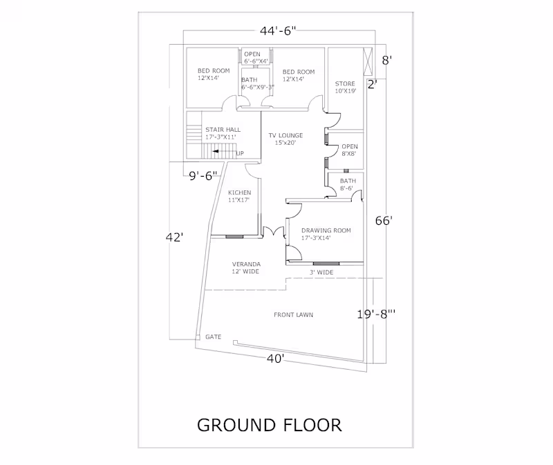 Cover image for Ground Floor Plan